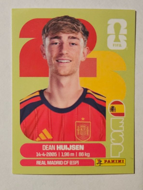Panini Sammelbilder & Trading cards: Panini 2026 Dean Huijsen ESP 5 – Neu (gemäss Beschreibung) aus Malans GR von Ovi83