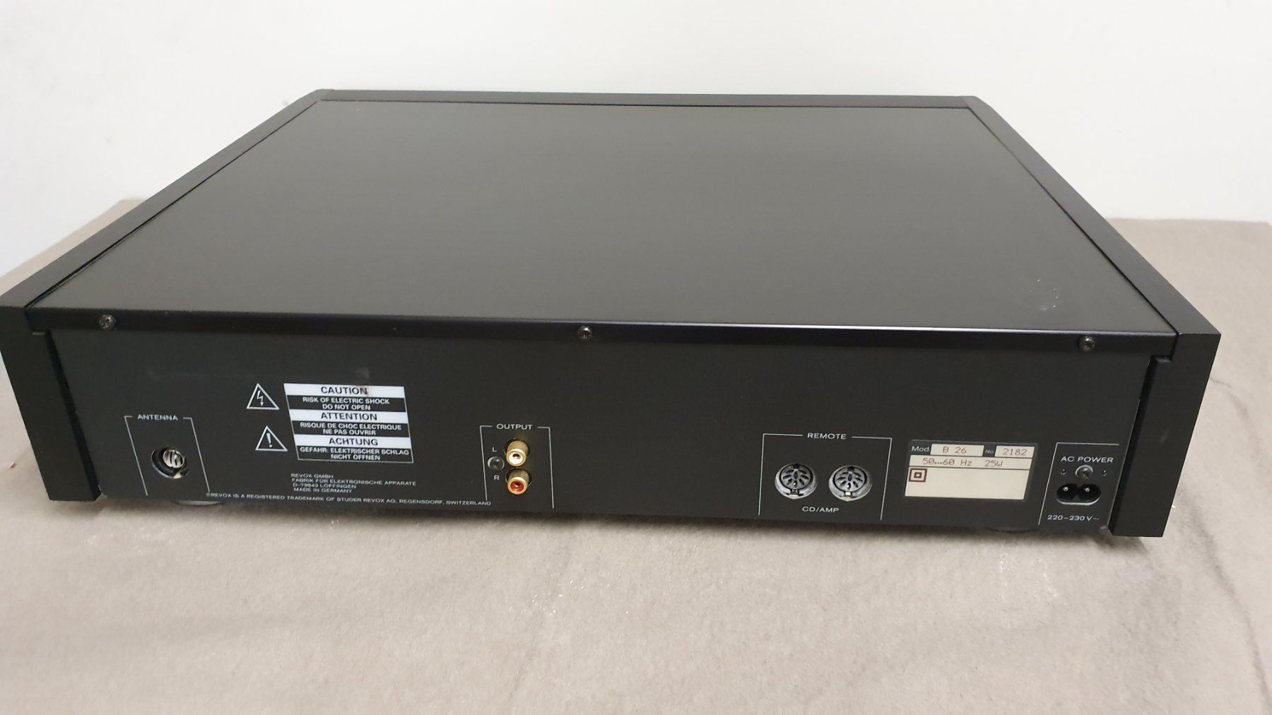 Revox Radio: Revox B26 FM-Tuner – Usato da Einsiedeln venduto da patsteiner74 3