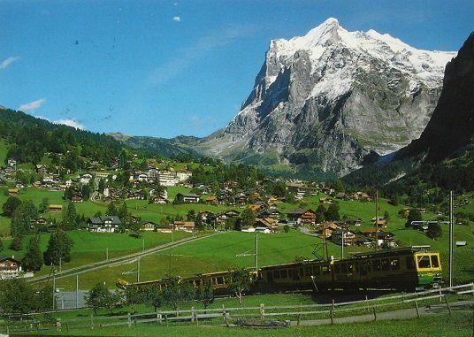 Ansichtskarten: GRINDELWALD Wengernalp-Bahn – Gebraucht aus Jona von philajona