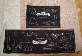 Tapis de cuisine Set 2 pièces