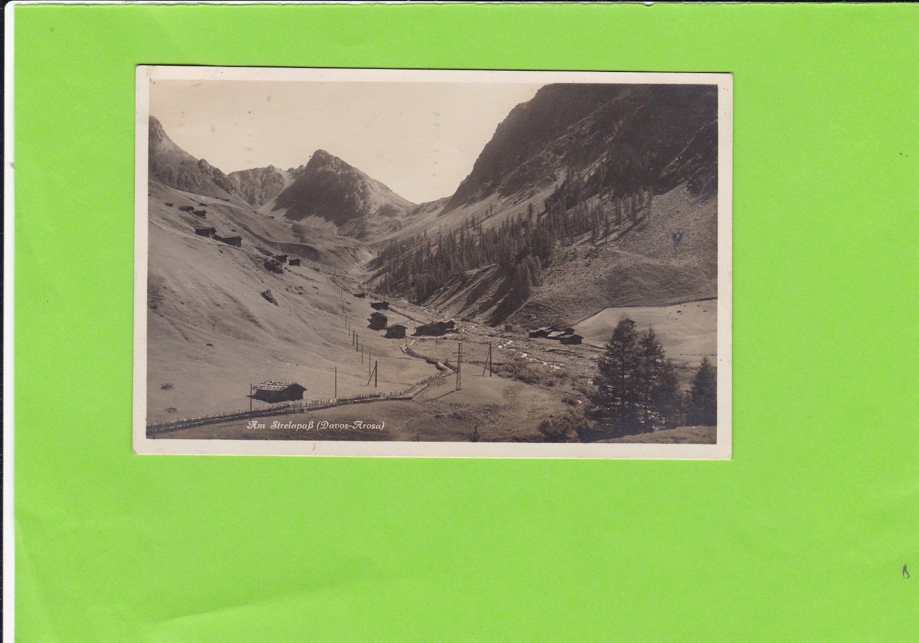 Cartoline postali: Am Strelapass – Usato da St. Peterzell venduto da neckertal