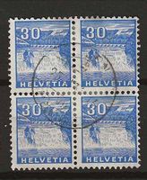 B0200 - Rheinfall 1934  bloc4 obl.