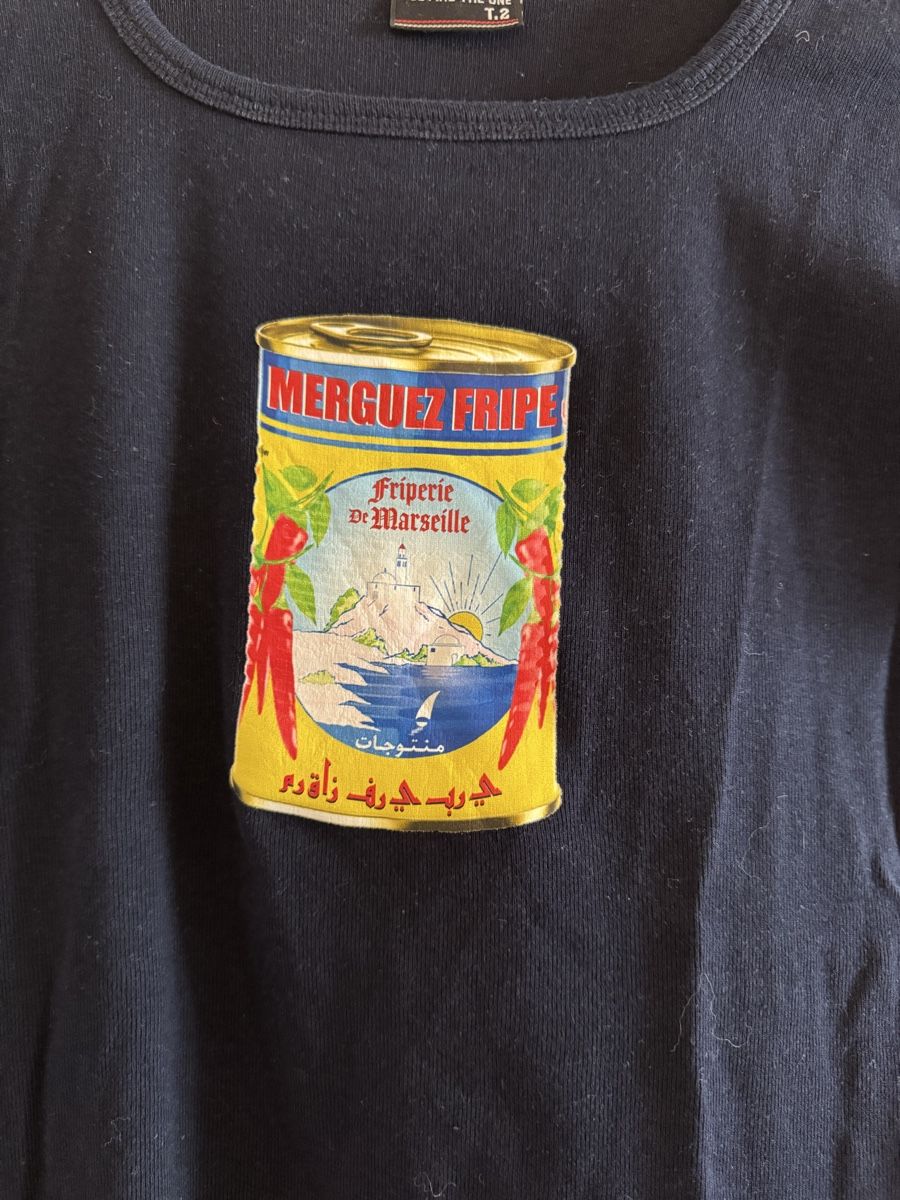 T-shirt: Harissa T-Shirt blau – Usato da Zürich venduto da noura2202 1