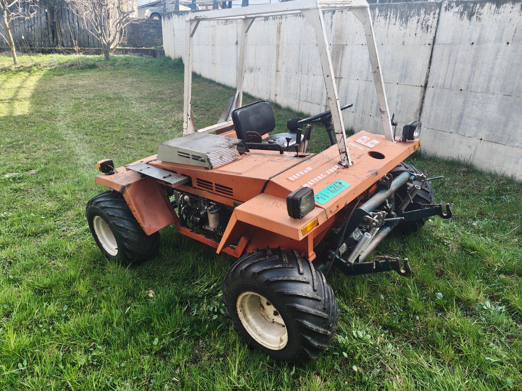 Reform Metrac 2002 mit Busatis Mähwerk (Gebraucht) in Niederlenz für ...