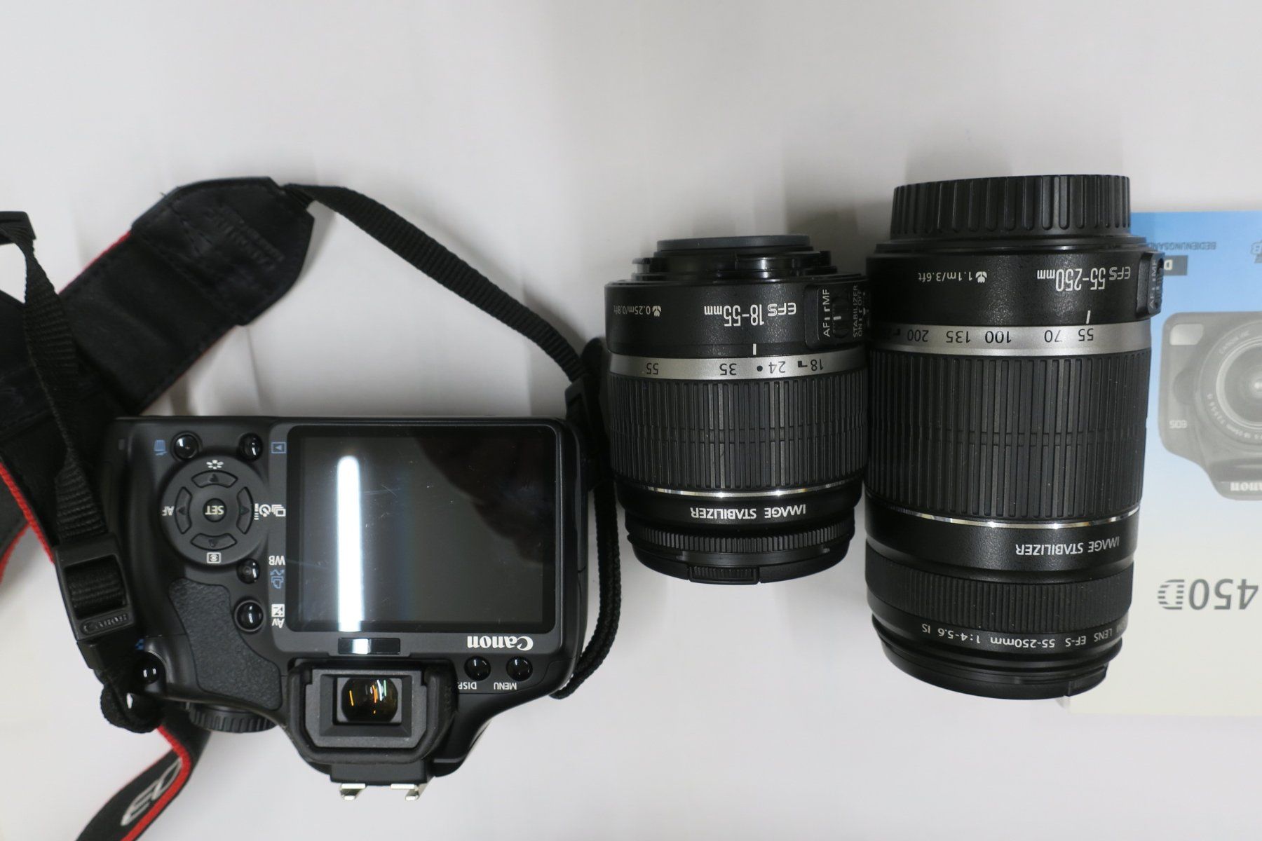 Canon Kamera: Kamara EOS 450D & Ausrüstung – Gebraucht aus Altnau von Nordseesicht 1