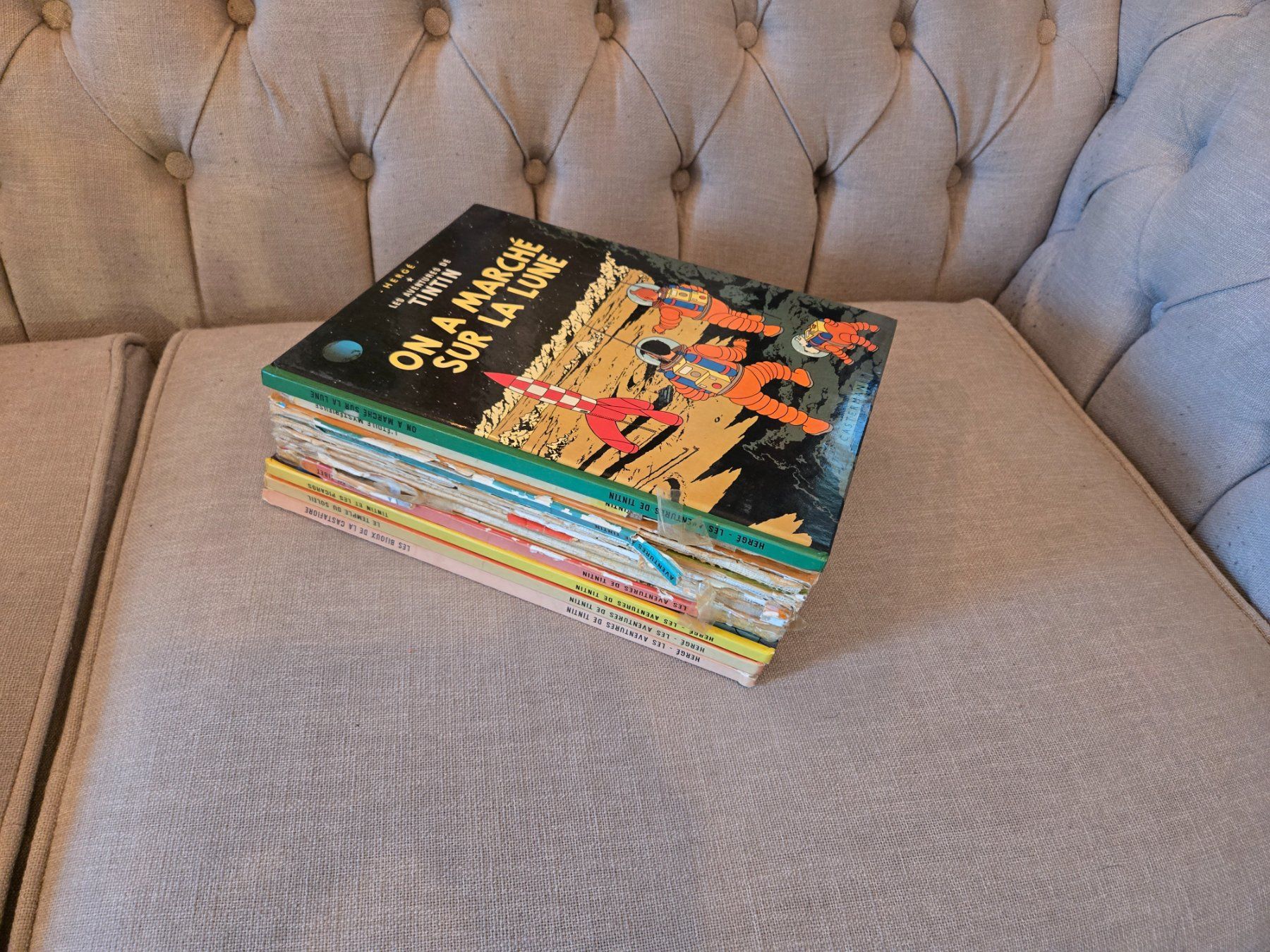 Fumetti: Lot de 10 anciens Tintin – Usato da Crémines venduto da Blakedrake 2
