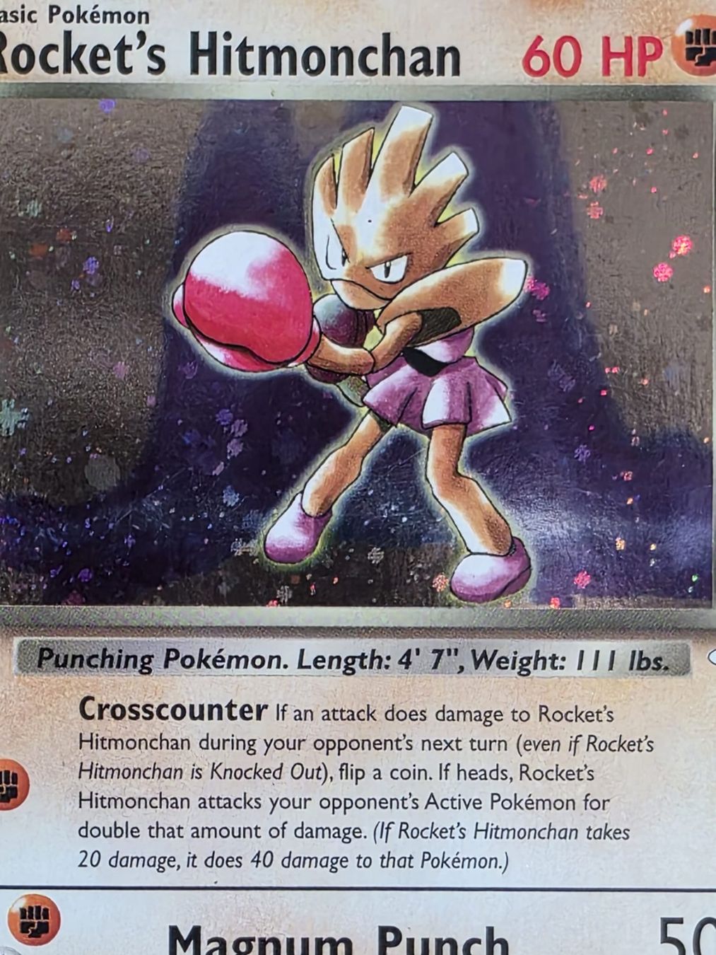 Pokémon Sammelbilder & Trading cards: Hitmonchan Pack | Base & Rocket 1999 – Gebraucht aus lausanne von fil_zqt6 3