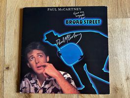 Autogramm auf LP Paul McCartney Give My Regards RAR Aktion