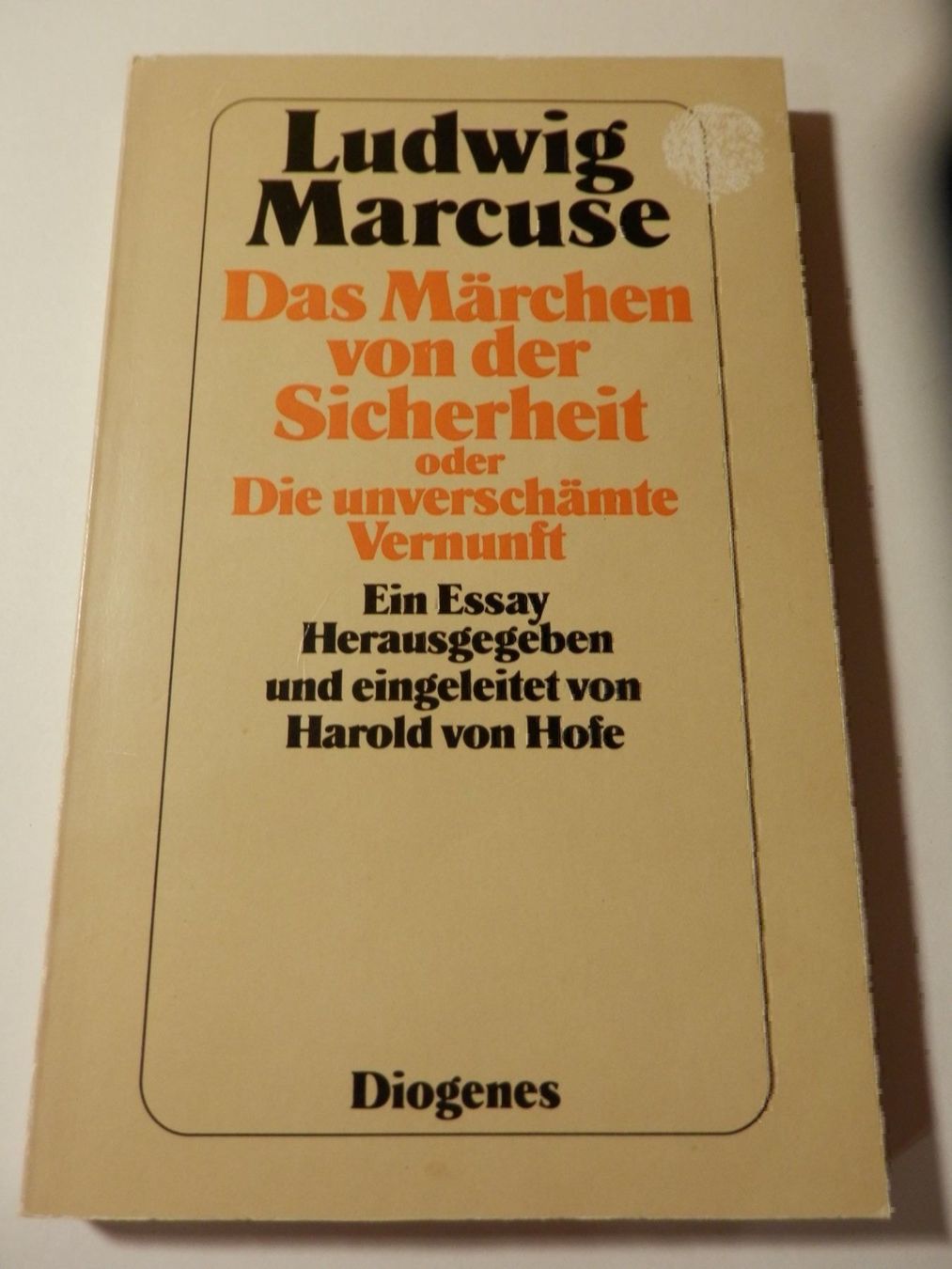 Libri: Das Märchen von der Sicherheit – Usato da Weiach venduto da weiach82