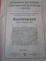 Landeskarte der Schweiz Sustenpass