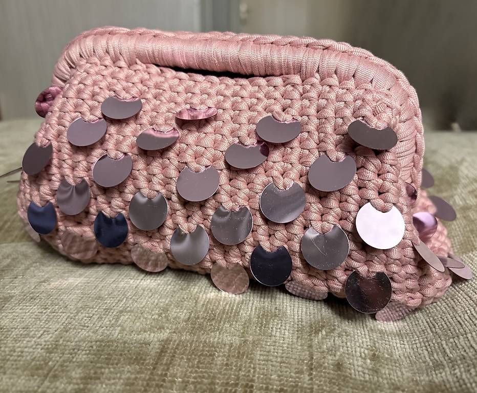 Borse da donna: Clutchbag Handgemachte Häkeltasche – Nuovo (secondo la descrizione) da Hinwil venduto da camposlu 2