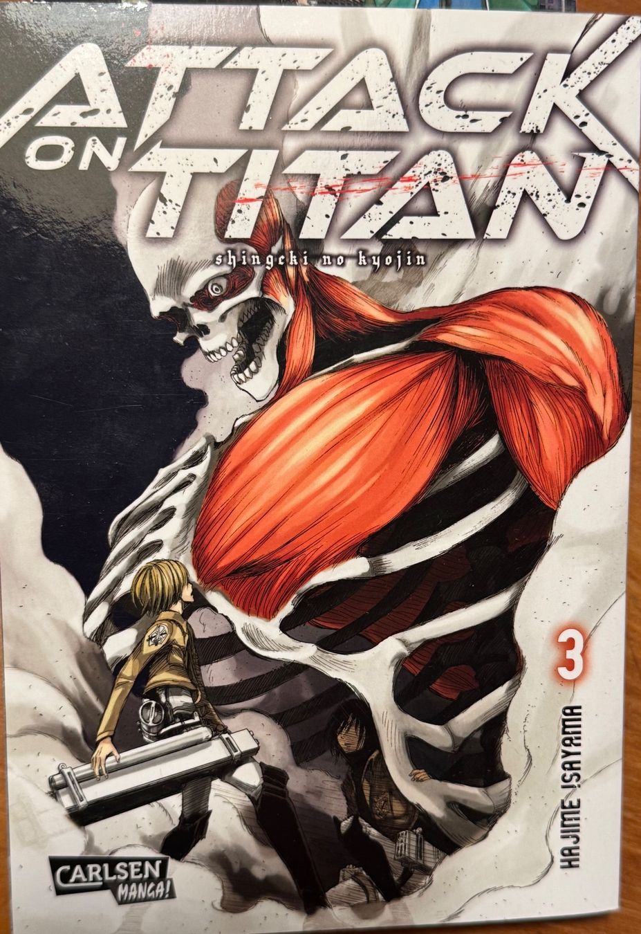 Fumetti: Manga Attack on Titan Band 3 – Usato da Rebstein venduto da bst_p292
