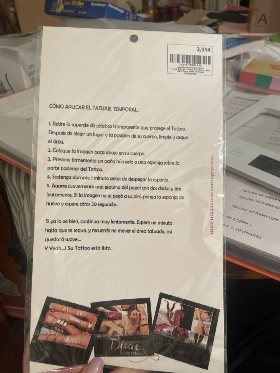 Sticker: Temporary tattoos – Nuovo (secondo la descrizione) da Lausanne venduto da log_rrq7 1