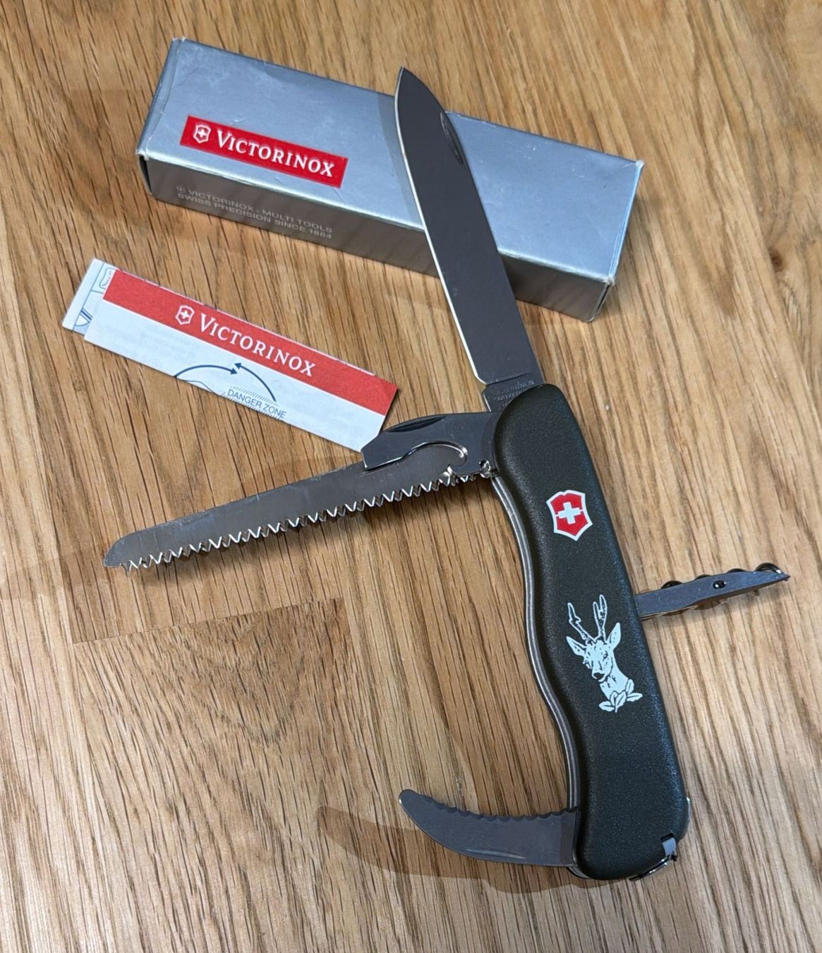 Victorinox Coltelli tascabile: VICTORINOX SACKMESSER HUNTER GREEN – Usato da Zürich venduto da Frei-Occasionen