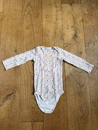 Body langarm Campus Baby Blumen Grösse 62/68