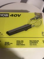 Ryobi Laubblaeser 40V Akku-Set mit Ladegeraet gebraucht