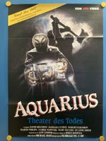 AQUARIUS THEATER DES TODES FILMPOSTER A1 (Grand  Prix 1987)