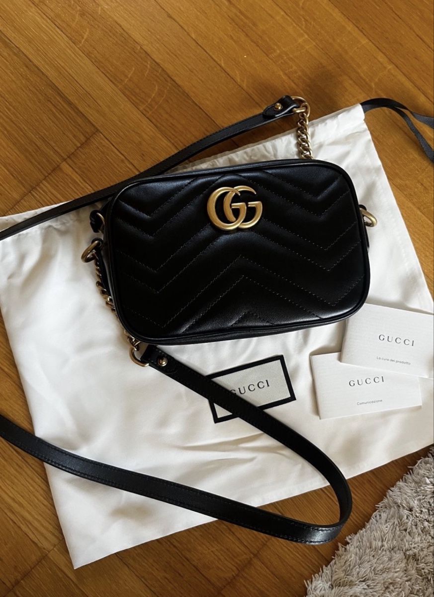 Gucci Taschen: Original Gucci Marmont Tasche – Neu und originalverpackt aus Zürich von Lifestyle1 5