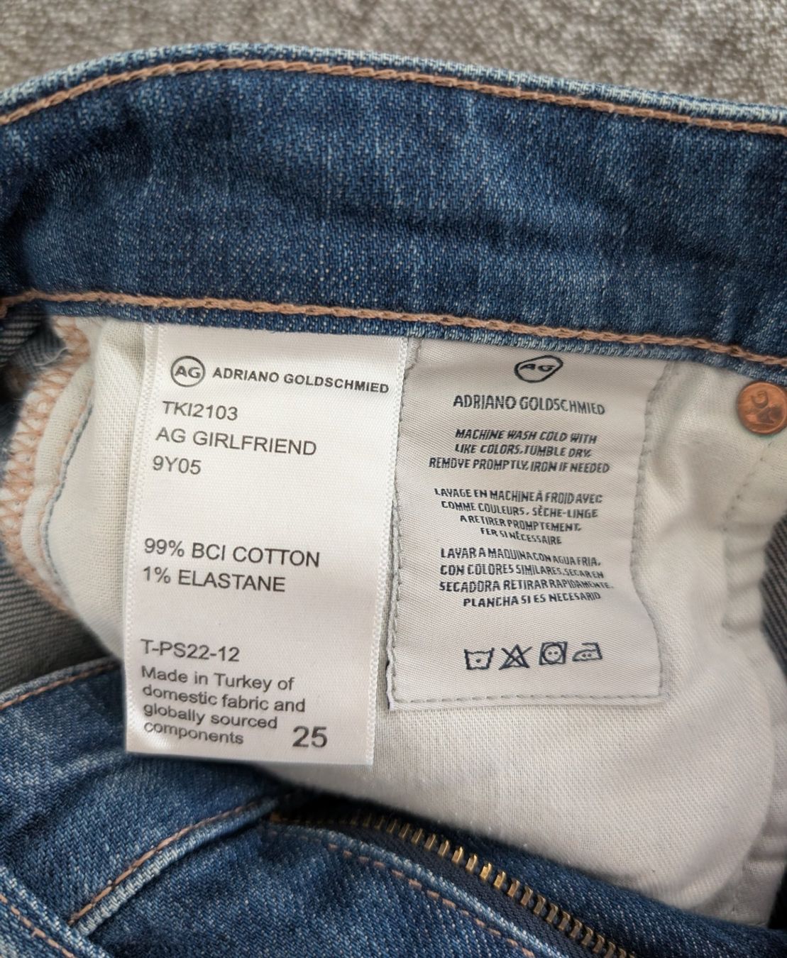 Jeans: Adriano Goldschmied Jeans, Girlfriend, Grösse 25 – Usato da Eschenbach LU venduto da HerbRM 6