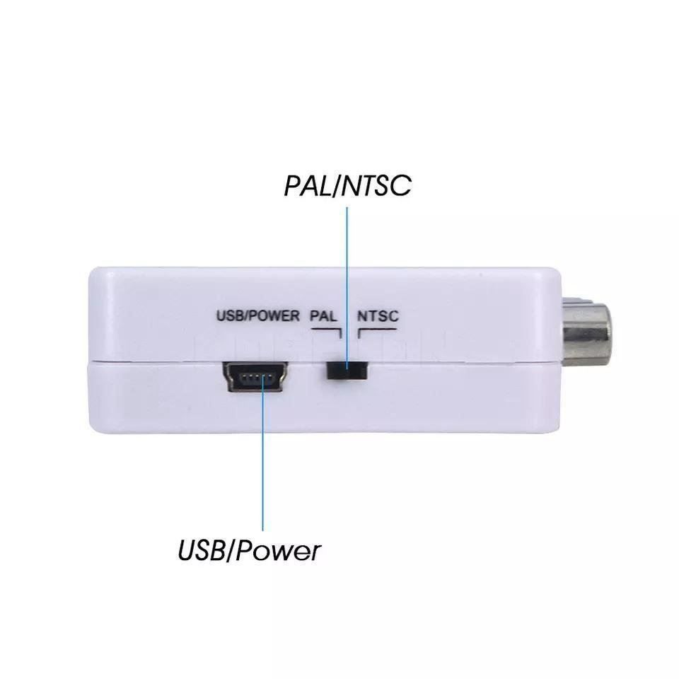 Convertitori: Mini HDMI2AV Video Converter HDMI RCA – Nuovo e nell'imballaggio originale da Montreux venduto da CABLEKABEL 4