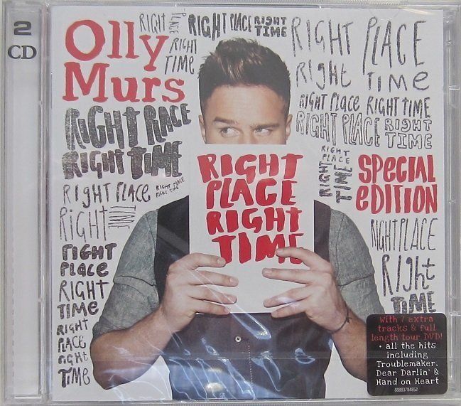 CD: Olly Murs - Right place right time – Nuovo e nell'imballaggio originale da Grüningen venduto da azulgris