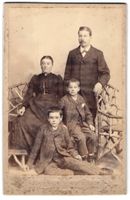 Fotografie August Baer, Winterthur, Fami