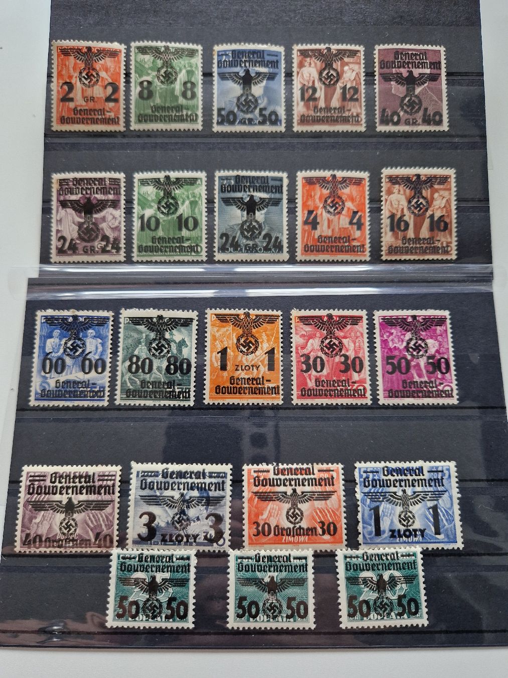 Alle Briefmarken: Deutsches Reich Generalgouvernement Briefmarken postfrisch – Neu (gemäss Beschreibung) aus St. Gallen von Enrico_SG