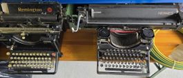 2 Antike Schreibmaschine Schweiz / USA