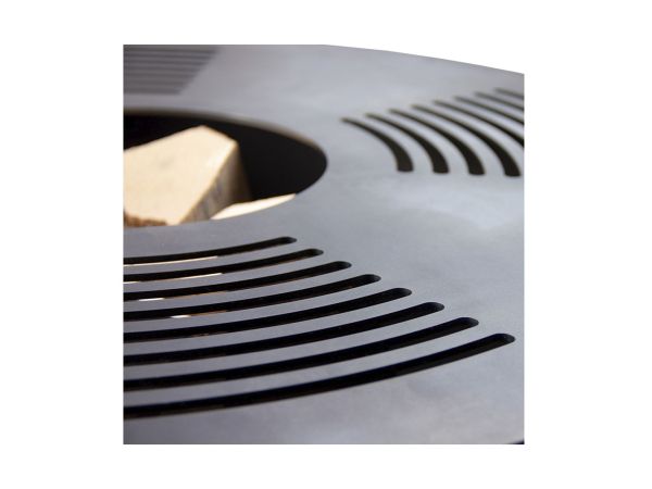 Bracieri: Mr. Grill Feuerschale mit Kreuzfuss & Grillring – Nuovo (secondo la descrizione) da Regensdorf venduto da DiniChance 6