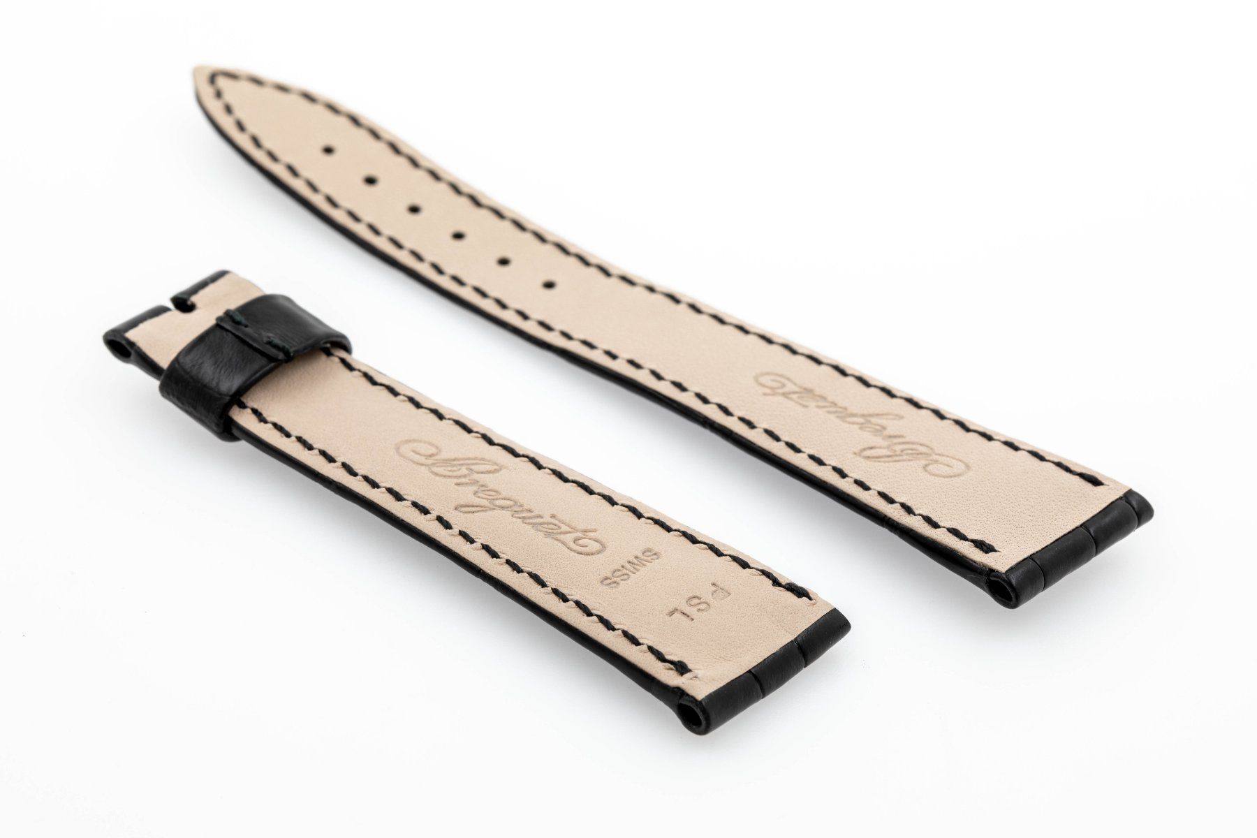 Breguet Bracciali & Braccialetti: Breguet black leather strap 20mm NEW – Nuovo (secondo la descrizione) da Epalinges venduto da bracelet123 1