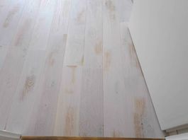 Lot de 25 lames de parquet neuves en chêne huilé