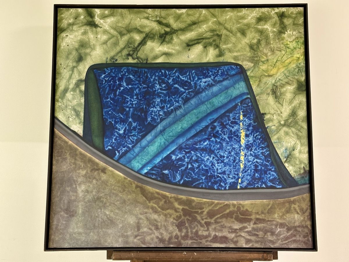 Dipinti: Grand tableau abstrait, art moderne- Vogel Pierre. – Usato da Genève venduto da Tom6 1