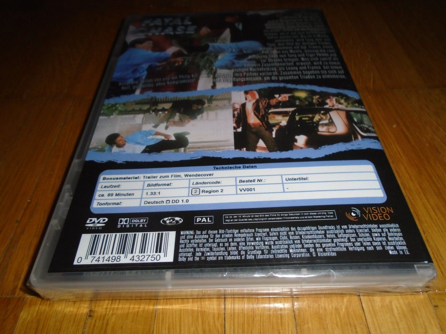 Alle DVDs: Fatal Chase - UNCUT – Neu und originalverpackt aus Basel von havsok 1
