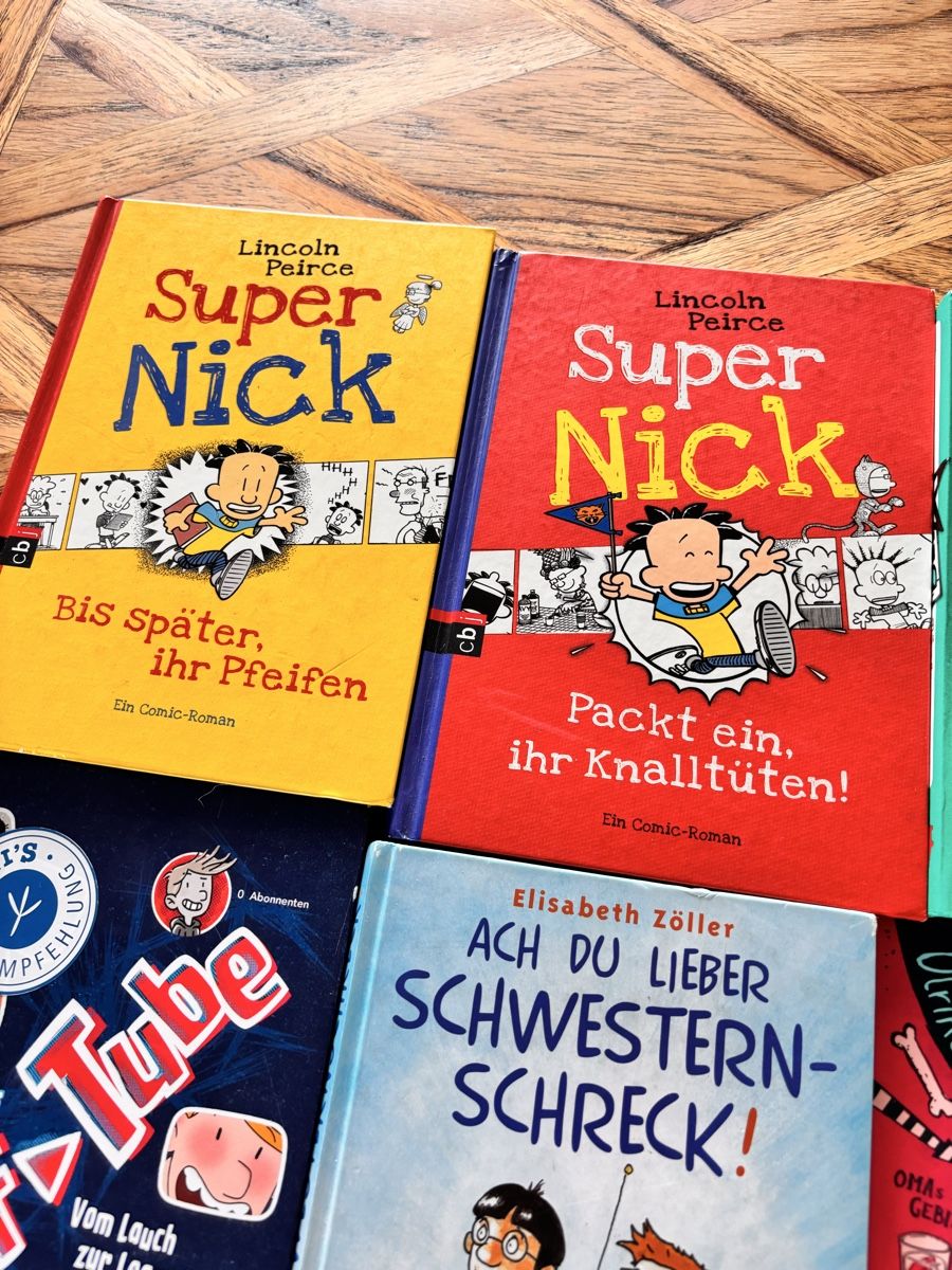 Libri: Lustige Jugendbücher, Büchersammlung – Usato da Arbon venduto da Langbretterer 1