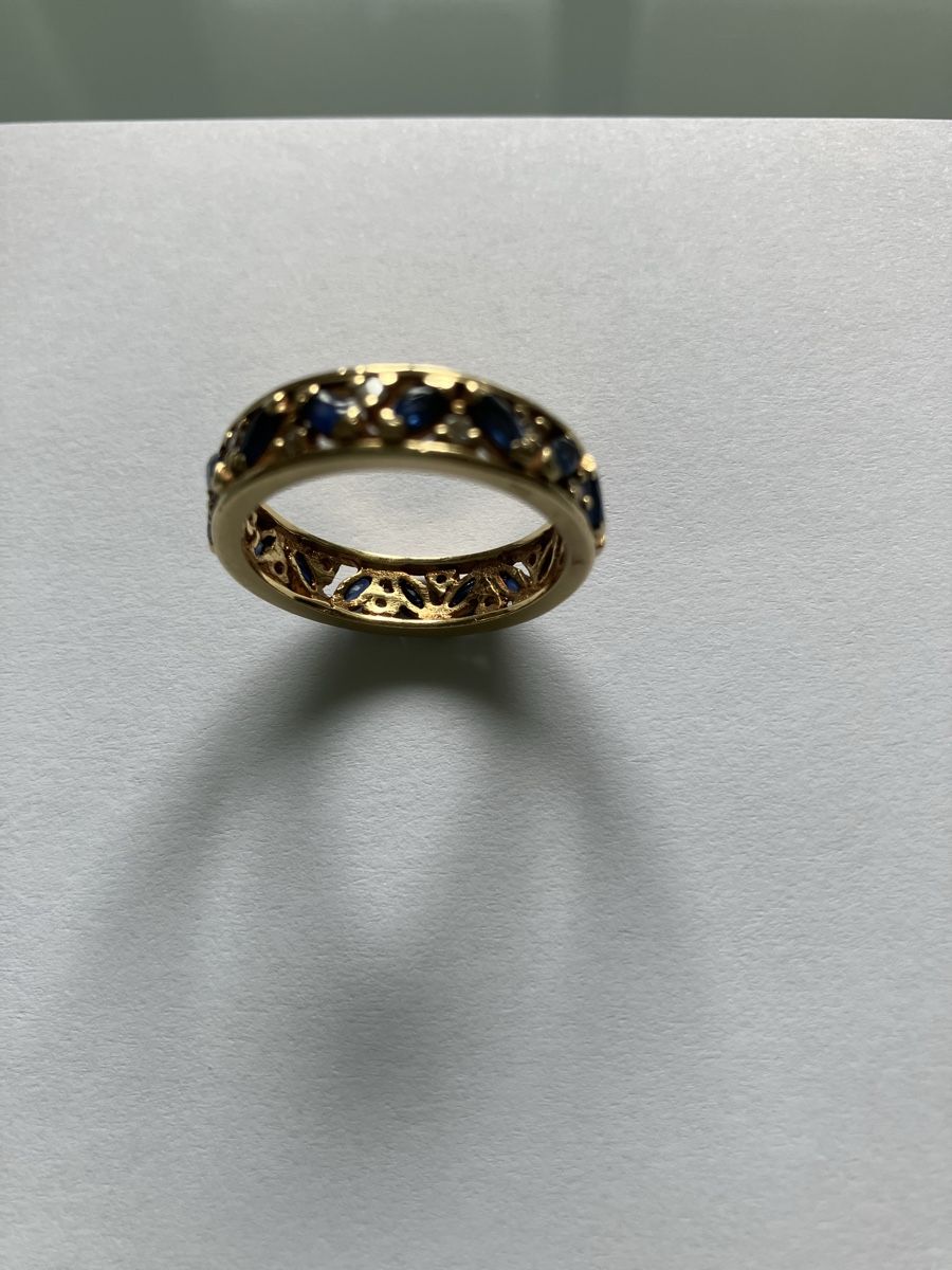 Ringe: Alliance Ring mit Saphiren und Brillanten – Gebraucht aus Bern von robertch 2