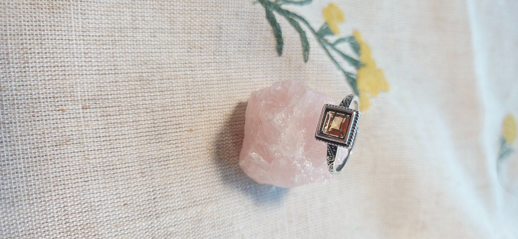 Anelli: NEW - S925 Citrine Ring (Adjustable) – Nuovo (secondo la descrizione) da Zürich venduto da cin_wcf6 3