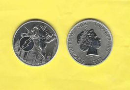 2022NIUE Silber-Oz/PP/999Ag/Häuser+Flash Spider Men+QUEEN II