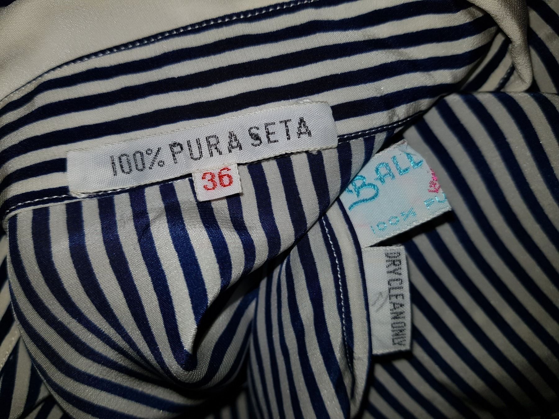 Blusen: Blouse en soie / Seiden Bluse BALLOON   Taille/Grosse 36 – Gebraucht aus Cossonay-ville von Super-Price-Quality 8