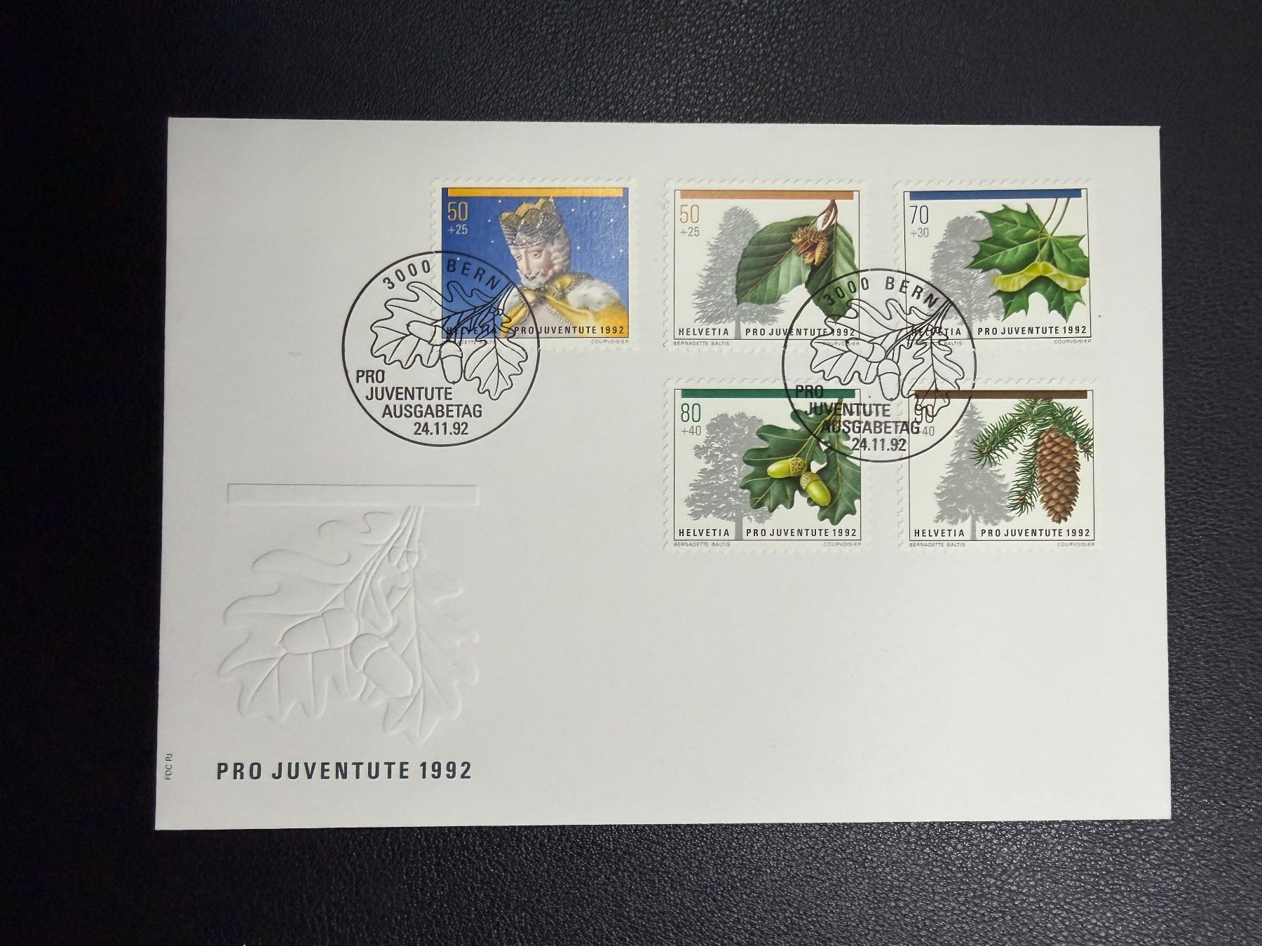 Alle Briefmarken: Pro Juventute 1992 FDC – Gebraucht aus oberrüti von jeanmei