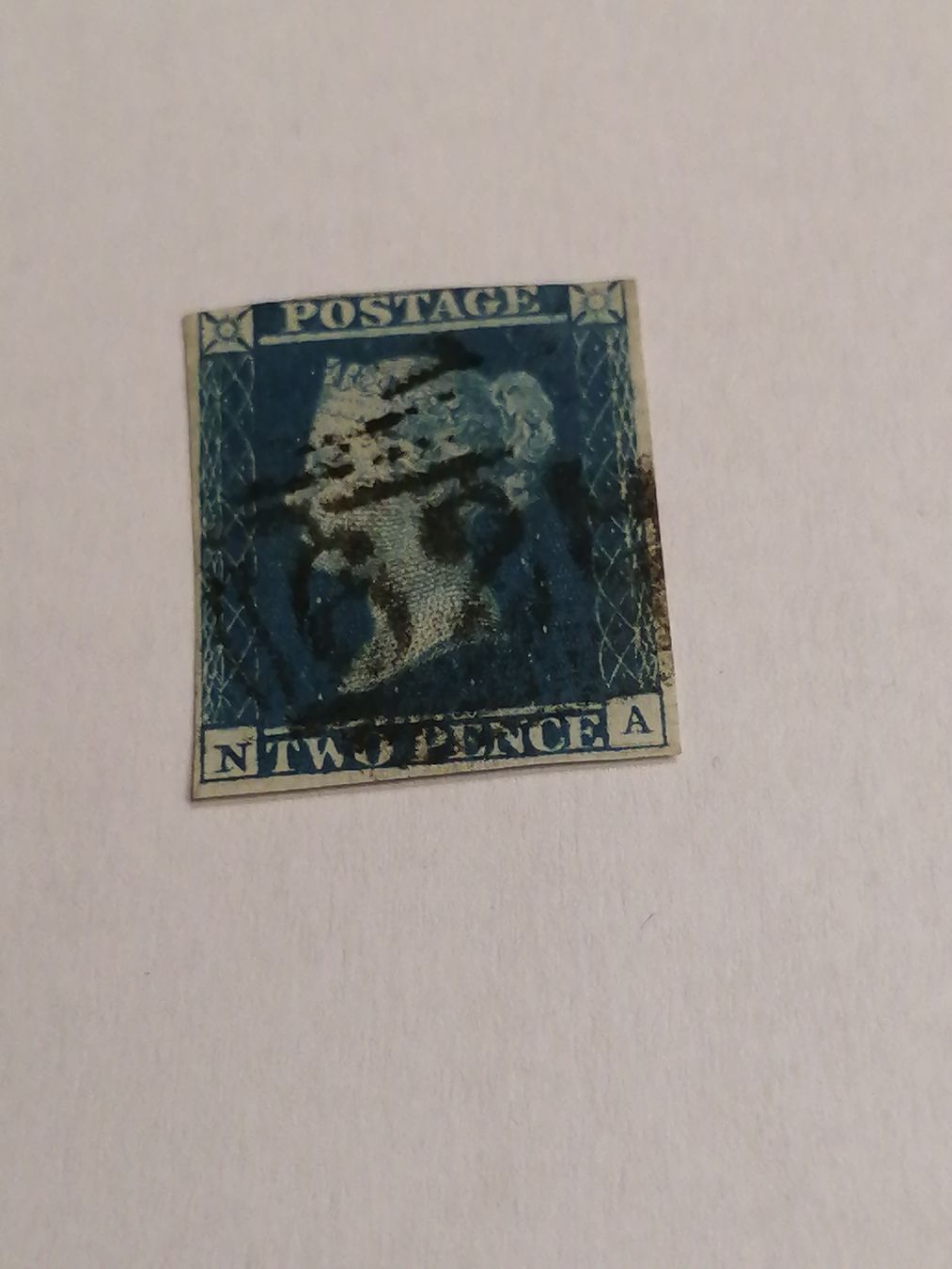 Tutti i francobolli: Two Pence Blue 1841, Platte 3  – Usato da Happerswil venduto da tschergi