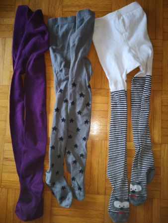 Schrumpfhose 3stk / Collants 3p. 98-104