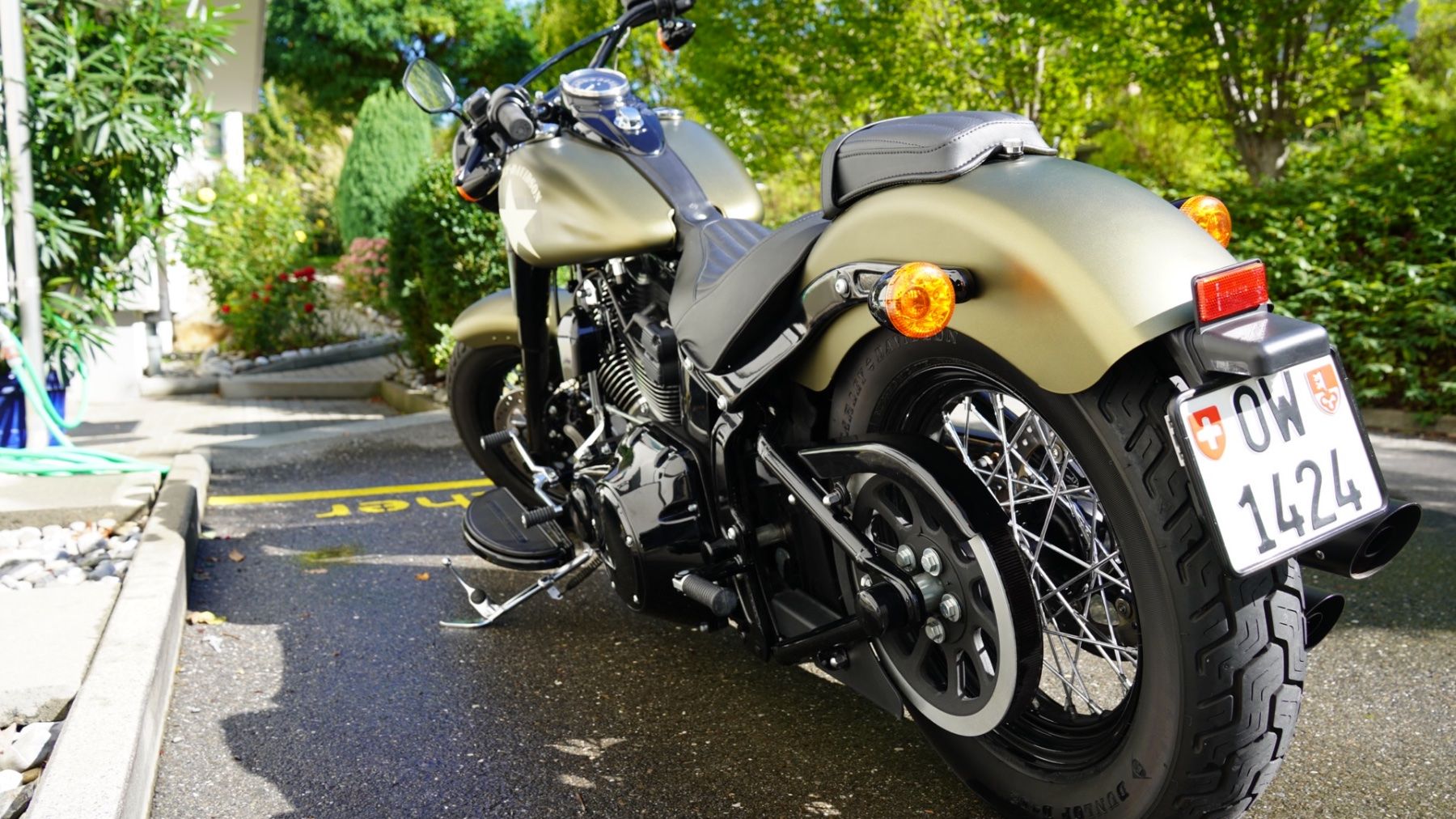 Harley-Davidson Chopper: Harley Davidson Softail Slim S – Usato da Sachseln venduto da Endingsteven 3