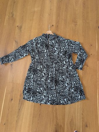 Kleid comma schwarz weiss Muster Grösse 38 guter Zustand