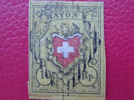 1852 RAYON II (gelb) T.33 D-LO mit ANLAGELINIE, Superstück !