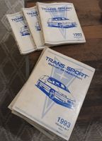 Manuel de réparation Pontiac Trans Sport en 7 volumes