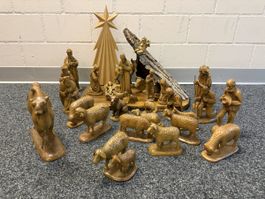 Weihnachtskrippe Stll Brienzer Holzschnitzerei  Unikat