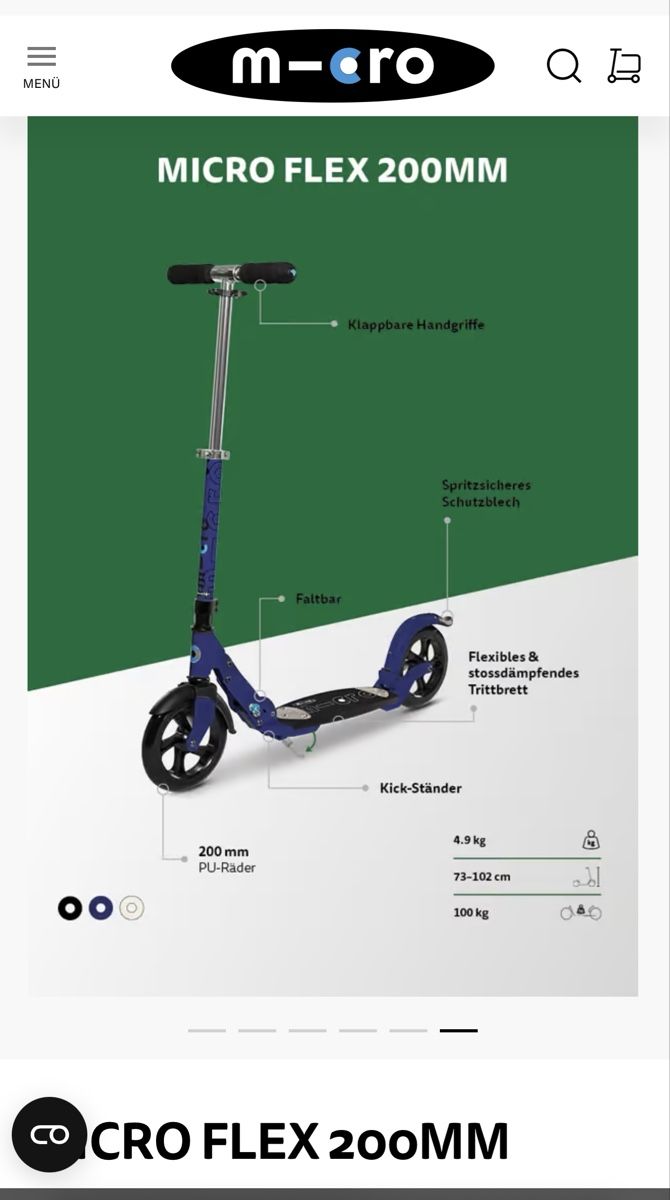 Micro Kickboard: Micro Trottinett – Gebraucht aus Kreuzlingen von Littelmisssunshine 1