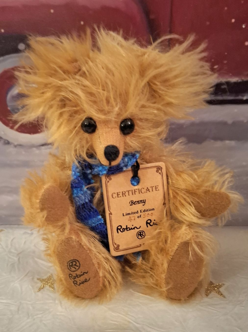 Spielzeuge: LIM.ROBIN RIVE TEDDY BENNY NO.47/500 – Neu (gemäss Beschreibung) aus Gretzenbach von schibaya