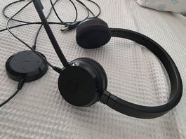JABRA Evolve Headset mit USB- Steuerung