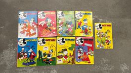 Micky Maus Hefte 1972, Konvolut,15 Stück